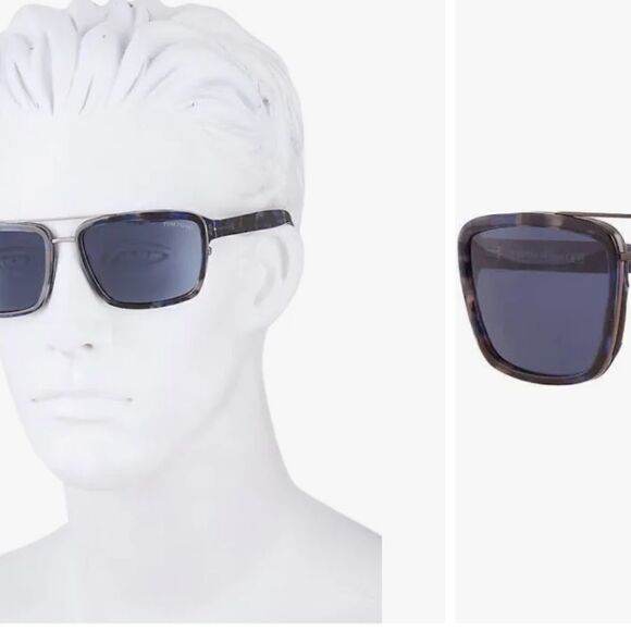 Tom Ford Tf780Tortoise Anders Gold Brown Sunglasses Square Rectangle Case $495 main image 7